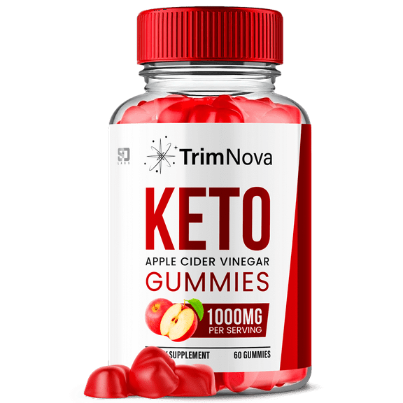 TrimNova Keto ACV Gummies Maximum Strength Weight Management Supplement 60 Gummies