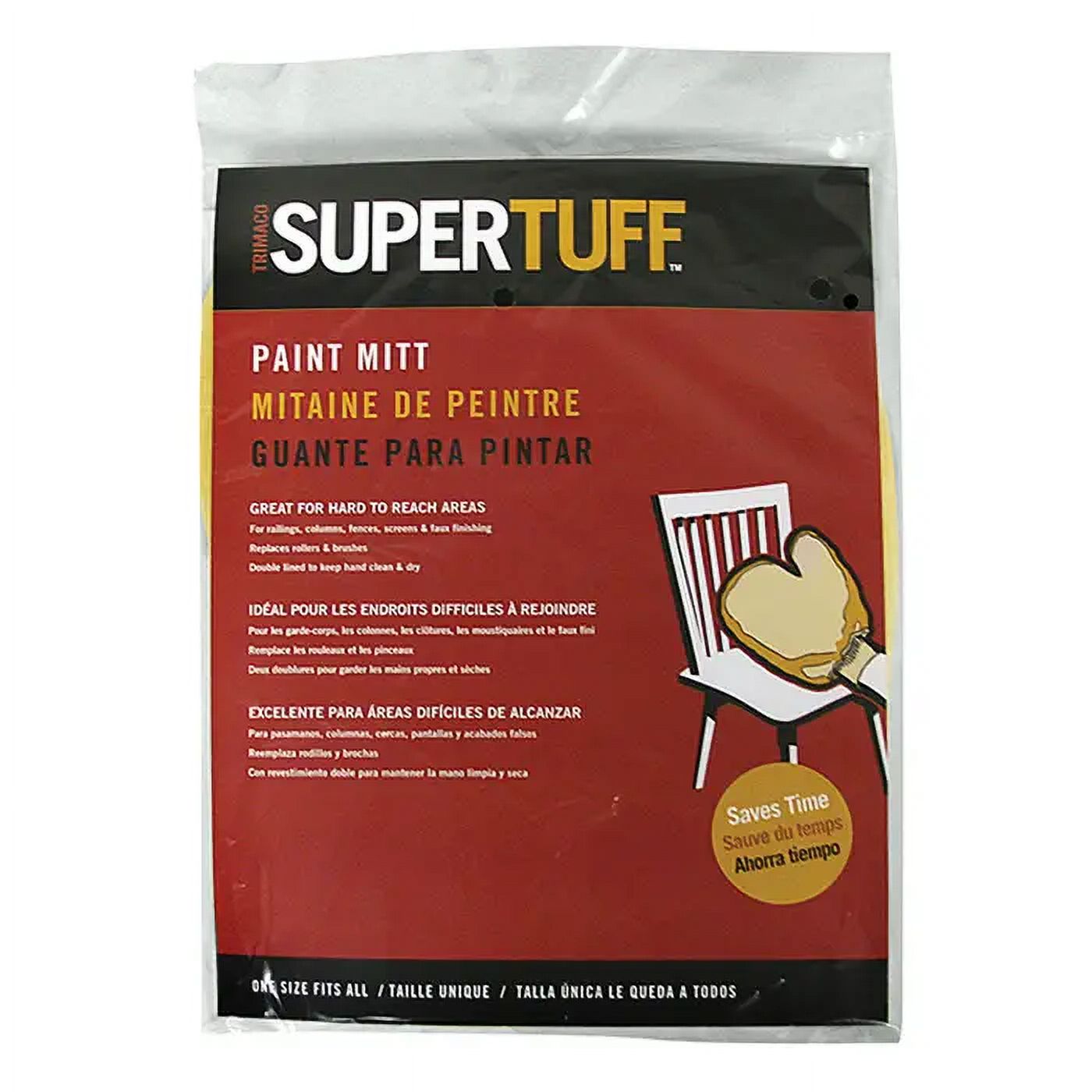 Trimaco 10901 Supertuff Painter's Mitt, Heavy Duty with Thumb