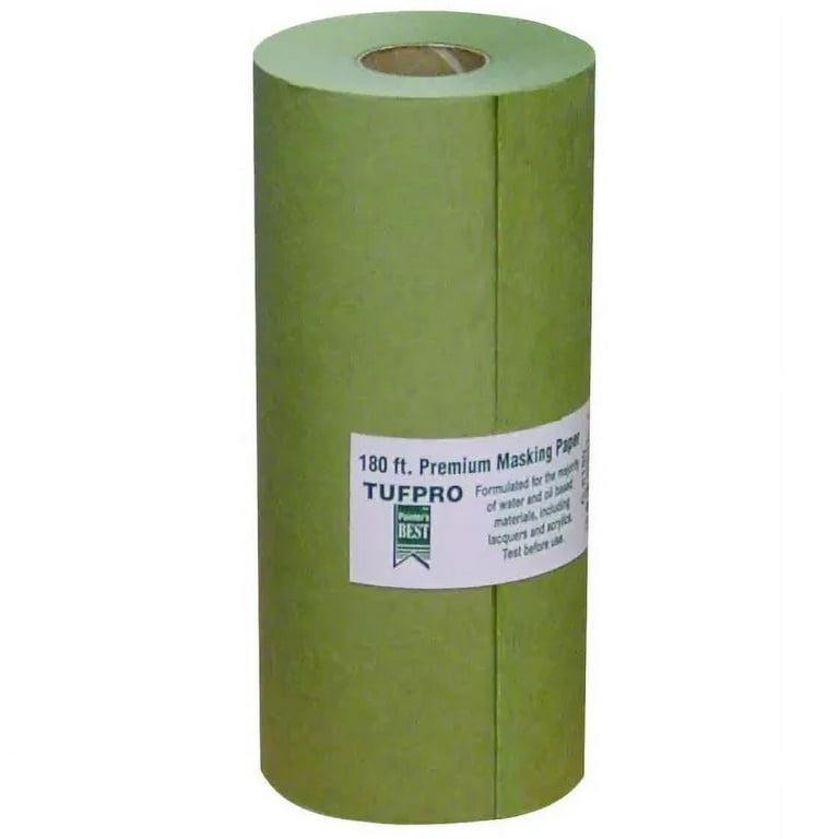 Trimaco Paper Masking Green 6inx180ft