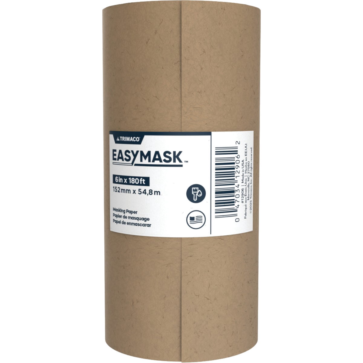 Trimaco 12906/B6 6 X 180' General Purpose Masking Paper — Residential Use, Standard Application