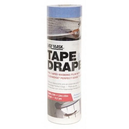 Trimaco 949560 Self-Adhesive Containment Film,3.94 Ft.W