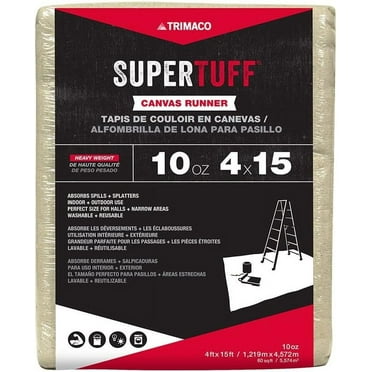 1PC Trimaco SuperTuff Premium Canvas Drop Cloth