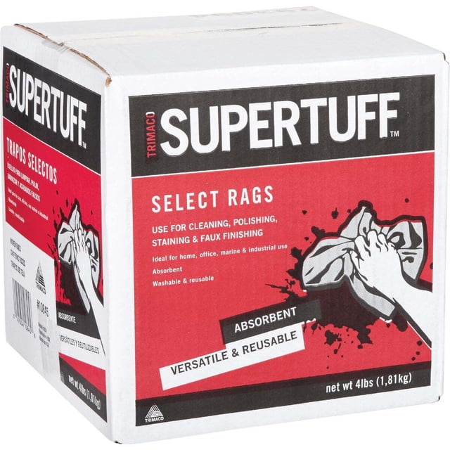 Painer Rags Trimaco SuperTuff 4 Lb. Painter's Rags 10845 - Walmart Business Supplies