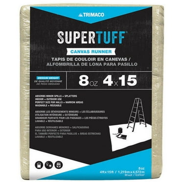 Trimaco Supertuff 4 Ft. W X 15 Ft. L Canvas Runner 1 Pk