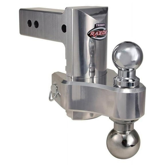 Trimax Locks - Wyers Products  2.5 in. 6 Pin & Clip Aluminum Drop Hitch for Receivers