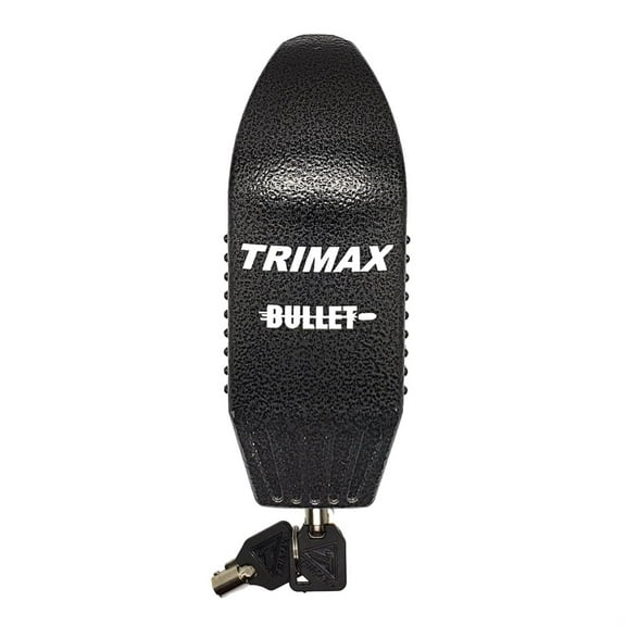 Trimax TBL338 Bullet Latch Lock Internal Shackle Trailer Door Lock, Grey