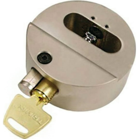 Trimax THPXL "Hockey Puck" Internal Shackle RV Door Lock