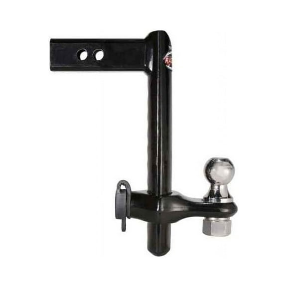 Trimax TRZ12PB ADJ REC HITCH BLACK 12"