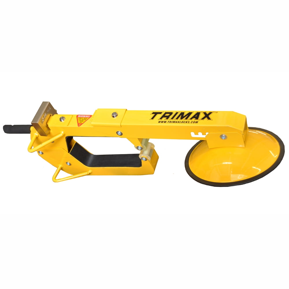 Trimax TWL400 Universal Steel Boot Yellow Wheel Lock - Walmart.com