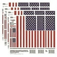 thumbnail image 1 of Trimbrite Sticker American Flag - 12 Pack, 1 of 1