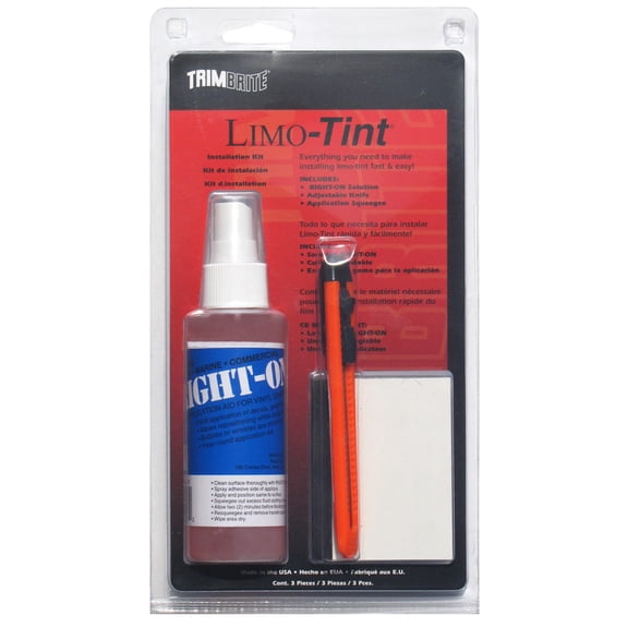 Trimbrite T8700 Limo Tint  WINDOW FILM INSTALLATION KIT