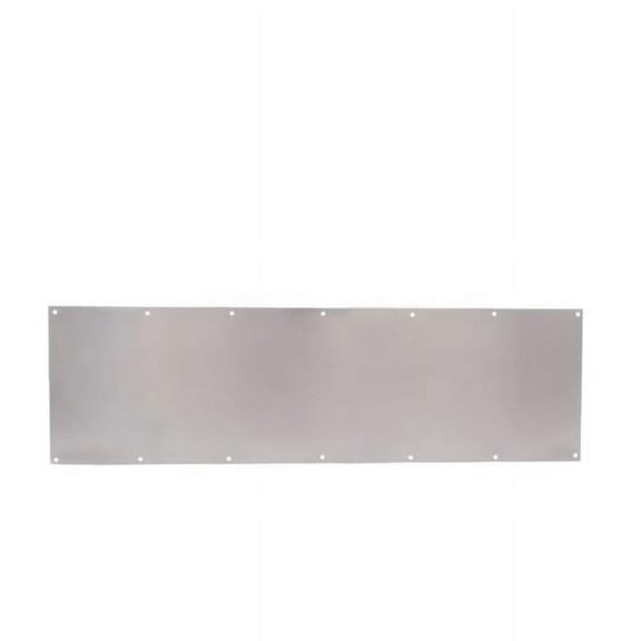Trimco 8 x 28 in. Satin Stainless Steel Kick Plate