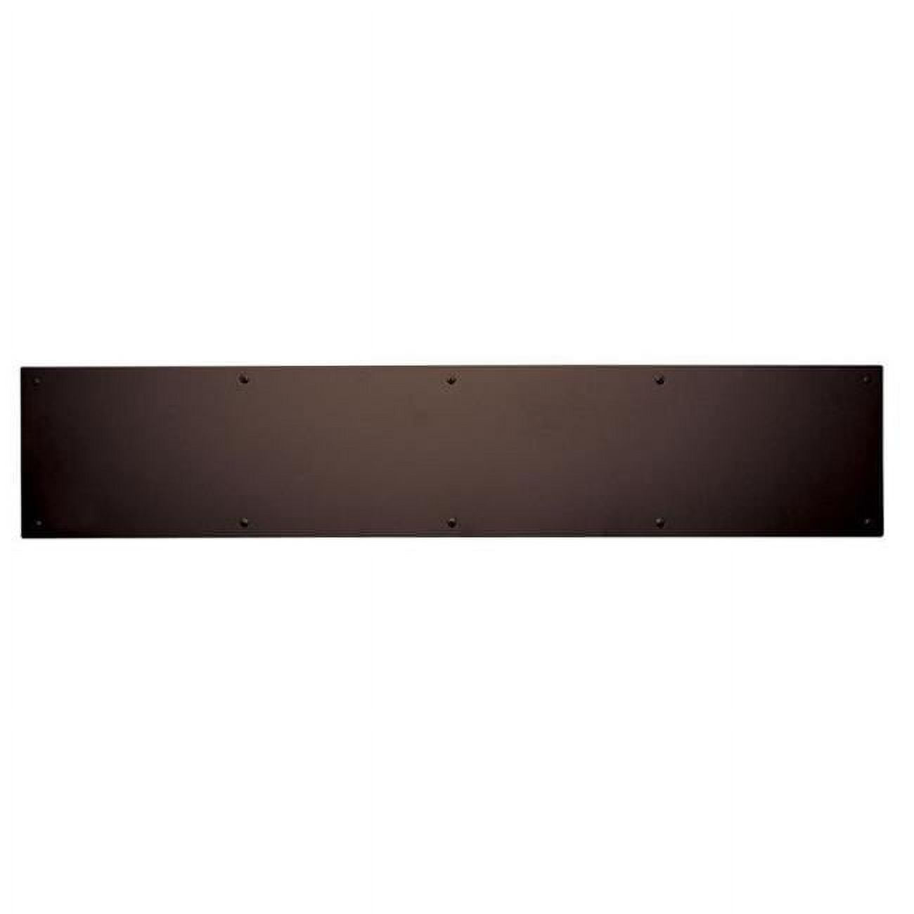 Trimco K00506131034V 10 x 34 in. Kick Plate Vis Pack, Dark Bronze