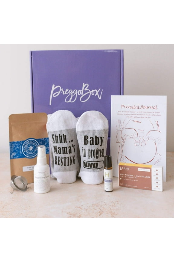 Trimester One PreggoBox - First Trimester Pregnancy Essentials Gift Box