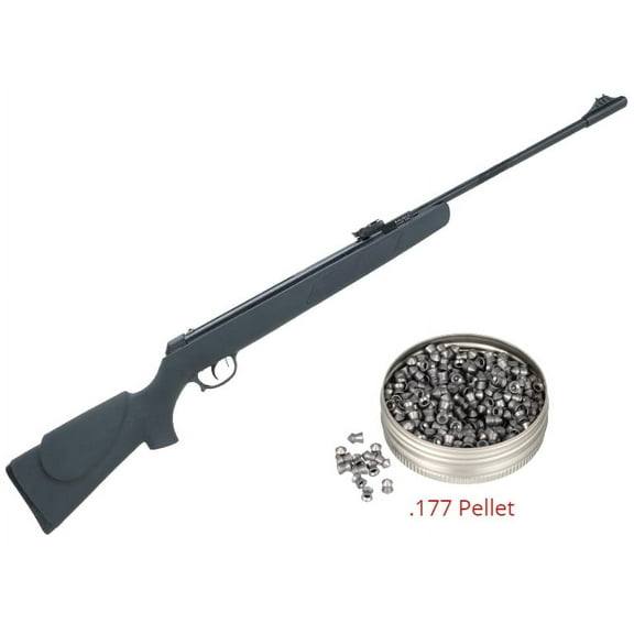 Trimex Arms Air Rifle .177 Cal Pellet Spring Power 450mm Break Barrel 850 Fps 200 RDS 4.5mm Pellet