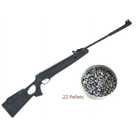 Trimex Arms Air Rifle .22 Cal Pellet Spring Power 485mm Break Barrel 700+ Fps 200 RDS 5.5mm Pellet