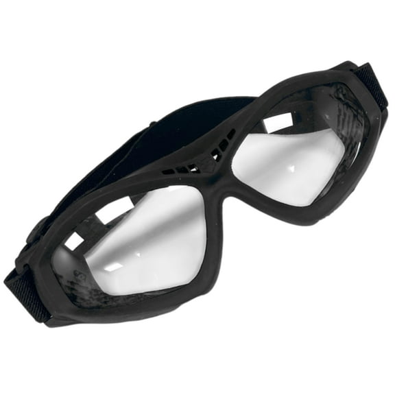 Trimex Stylish Unisex Goggles Protect Eyes Sport Outdoor Recreational Paintball Riding Costume Black