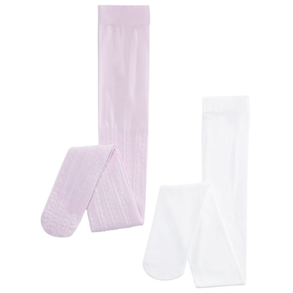 Trimfit Toddler, Little & Bigs Girls 2-Pk-Various Colors and Sizes Title: 6-8/White/white