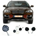 thumbnail image 1 of Trimla 2PCS Front Tow Cover for 08-14 BMW X6 E71 E72 30dX 35dX 35iX 40dX 40iX 50iX SVA 2008 2009 2010 2011 2012 2013 2014 bumper Towing Hook Eye Cap 51117074459 51117074460, 1 of 5