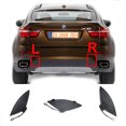 thumbnail image 1 of Trimla 2PCS Rear Tow Cover for 08-14 BMW X6 E71 E72 30dX 35dX 35iX 40dX 40iX 50iX SVA 2008 2009 2010 2011 2012 2013 2014 bumper Towing Hook Eye Cap 51127176251 51127176252, 1 of 5