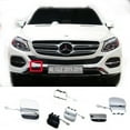 thumbnail image 1 of Trimla 2in1 Front Tow Cover for 15-19 Mercedes Benz X166 Fit ML/GLE 300 320 350 400 450 500 550 63 2015 2016 2017 2018 2019 umper Towing Hook Eye Cap A1668857222, 1 of 5