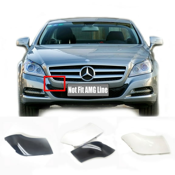 Trimla Front Tow Cover for 11-13 Mercedes Benz CLS W218 Coupe C218 Fit CLS280 CLS300 CLS320 350 500 550 2011 2012 2013 bumper Towing Hook Eye Cap A2188850026
