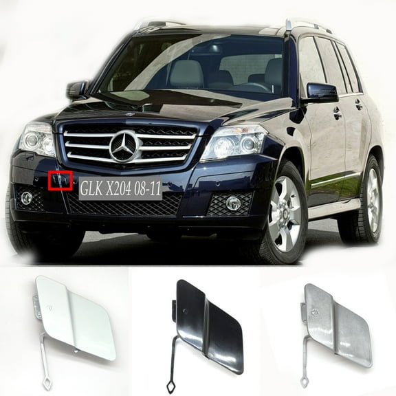 Trimla Front Tow Cover Fit 08-11 Mercedes Benz GLK X204 for GLK200 GLK220 GLK250 GLK280 GLK300 GLK350 2008 2009 2010 2011 bumper towing Hook Eye Cap A2048850224