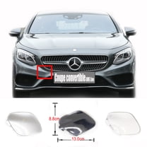 Trimla Front Tow Cover Fit 14-16 Mercedes-Benz S W217 AMG Line Coupe C217 Convertible A217 S400 S450 S500 S560 S63 S65 2014 2015 2016 bumper towing Hook Eye Cap A2178850824