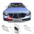 thumbnail image 1 of Trimla Front Tow Cover Fit 17-21 Mercedes Benz S Class W222 Facelift for S300 S320 S350 S350d S400 S400d S450 S500 S560 S600 2017 2018 2019 2020 2021 bumper towing Hook Eye Cap A2228850500, 1 of 5