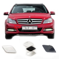 Trimla Front Tow Cover for Mercedes-Benz C-Class W204 Facelift Fit C180 C200 C220 C250 C280 C300 C320 C350 2012 2013 2014 bumper Hook Eye Cap A2048850426