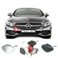 thumbnail image 1 of Trimla Front Tow Cover for Mercedes-Benz C-Class W205 Fit C180 C200 C220 C250 C280 C300 C320 C350 2014 2015 2016 2017 bumper Hook Eye Cap A2058850024, 1 of 5