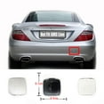 thumbnail image 1 of Trimla Rear Tow Cover for 12-15 Mercedes-Benz SLC SLK Roadster W172 R172 Fit 200 250 280 300 350 55 2012 2013 2014 2015 bumper towing Hook Eye Cap A1728850623, 1 of 5