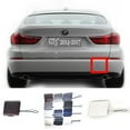 thumbnail image 1 of Trimla Rear Tow Cover for 14-17 BMW GT 5GT F07LCI GT5 Gran Turismo 520iX 530dx 530i 535d 535iX 550i 2014 2015 2016 2017 bumper towing hook eye Cap 51127341773, 1 of 5