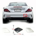 thumbnail image 1 of Trimla Rear Tow Cover for 16-18 Mercedes-Benz SLC SLK Roadster W172 R172 Fit 200 250 280 300 350 55 2016 2017 2018 bumper towing Hook Eye Cap A1728853723, 1 of 5