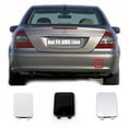 thumbnail image 1 of Trimla Rear Tow Cover Fit 03-09 Mercedes-Benz E W211 for E200 E220 E280 E320 E420 E430 E55 E63 2002 2003 2004 2005 2006 2007 2008 2009 bumper Hook Eye Cap A2118801405, 1 of 5