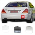 thumbnail image 1 of Trimla Rear Tow Cover Fit 10-13 Mercedes Benz S Class W221 Facelift for S280 S320 S350 S400 S420 S450 S500 S63 S65 2007 2008 2009 bumper towing Hook Eye Cap A2218850022, 1 of 5