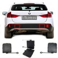 thumbnail image 1 of Trimla Rear Tow Cover for 09-12 BMW X1 E84 xDrive sDrive 18d 18i 20d 20i 23d 25i 28iX 35iX SAV 2009 2010 2011 2012 bumper Towing Hook Eye Cap Pair, 1 of 5
