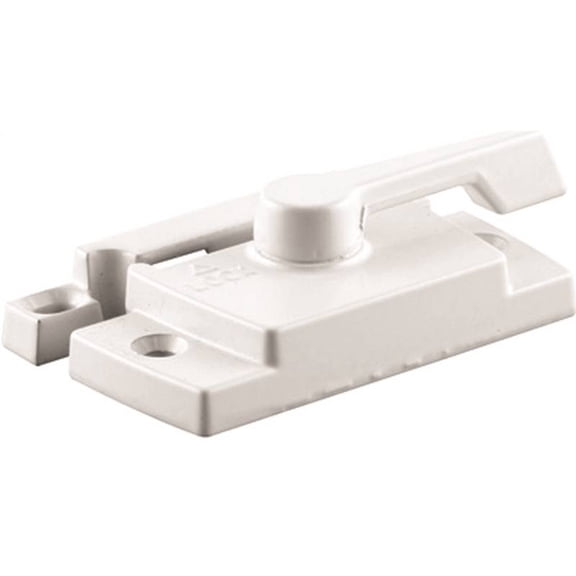 Trimline Cam Lock, 2-1/16 in. Hole Centers, Diecast, with lugs, White