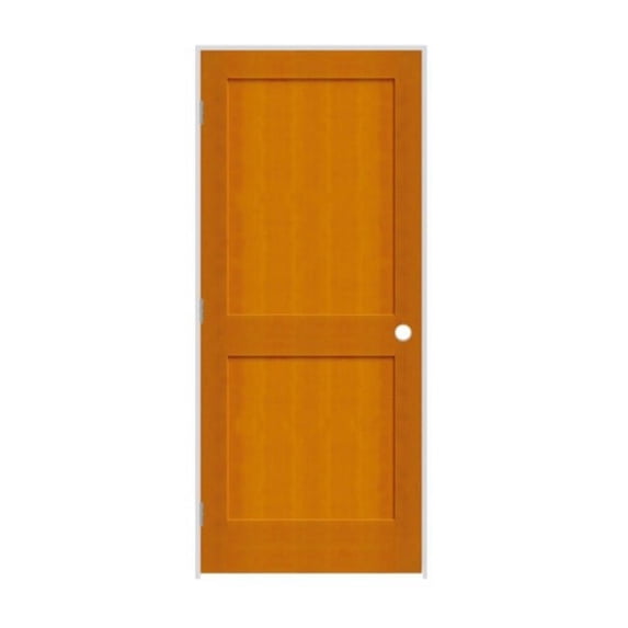 Trimlite 1668138-8402Rh26d4916 18" By 80" 2-Panel Shaker Right Handed Interior Prehung