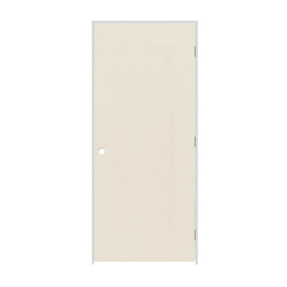 Trimlite 1668Fscphblh15714 18" X 80" Primed Hardboard Solid Core Flush 7-1/4" Jamb Left
