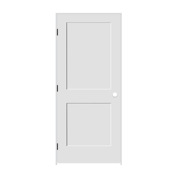Trimlite 2070138-8402Rh1d714 24" By 84" Shaker 2 Panel Right Handed Interior Prehung
