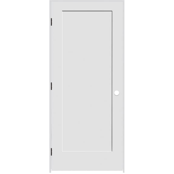 Trimlite 2168138-8401Rh10b4916 34" By 80" 1-Panel Shaker Right Handed Interior Prehung