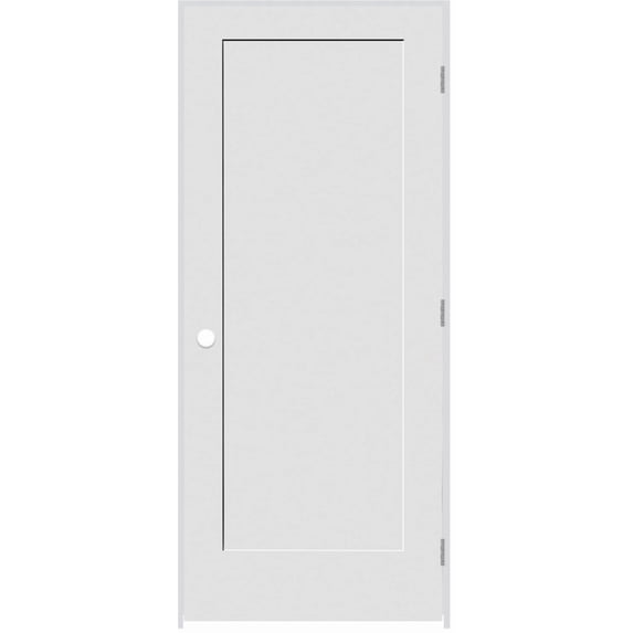 Trimlite 2468138-8401Lh26d4916 28" By 80" 1-Panel Shaker Left Handed Interior Prehung