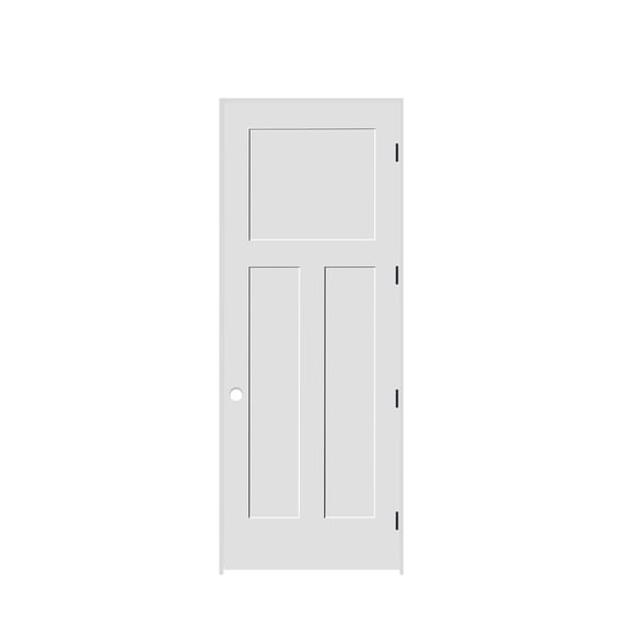 Trimlite 2480138-8403Lh1d4916 28" By 96" Shaker 1+2-Panel Mission Left Hand Handed