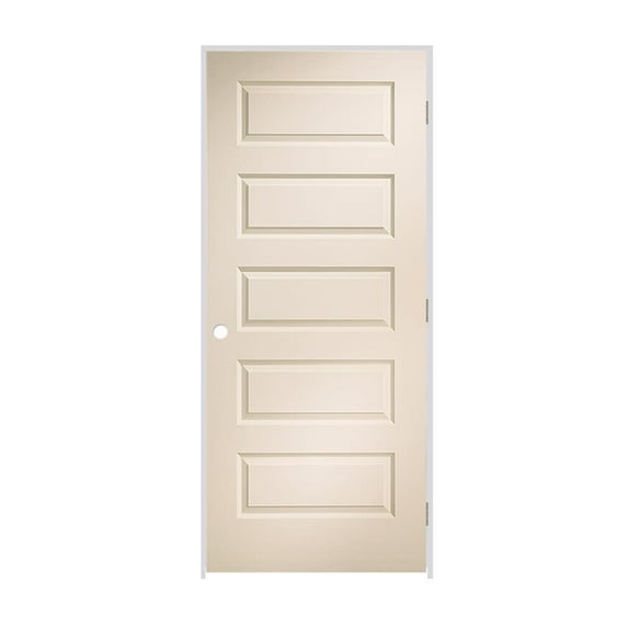 Trimlite 2668Mhcroclh26d714 30" X 80" Primed 5-Panel Rockport Molded Hollow Core 7-1/4"