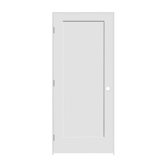 Trimlite 2670138-8401Rh1d4916 30" By 84" Shaker 1 Panel Right Handed Interior Prehung