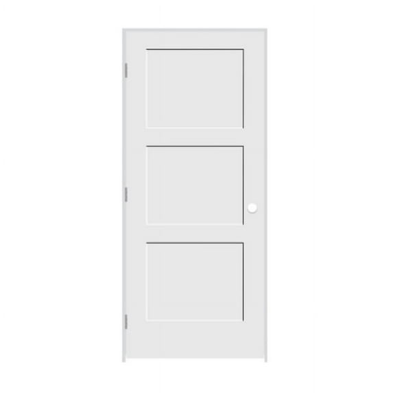 Trimlite 2868134-843320Mrh26dm714 32" By 80" 3-Panel Shaker Right Handed Interior Prehung