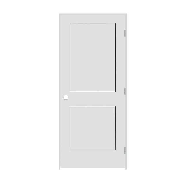 Trimlite 2870138-8402Lh26d4916 32" By 84" Shaker 2 Panel Left Handed Interior Prehung
