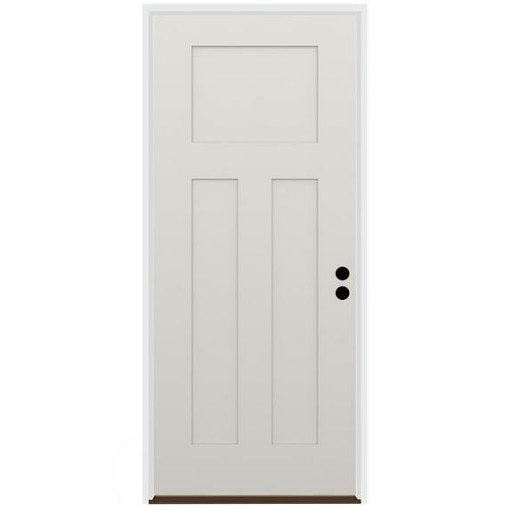 Trimlite 3068Lhisp-2Pshk491610bb 36" W X 80" H Clear 2-Panel Contemporary Left-Hand
