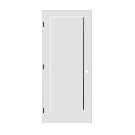 Trimlite 3070138-8401Rh10b714 36" By 84" Shaker 1 Panel Right Handed Interior Prehung